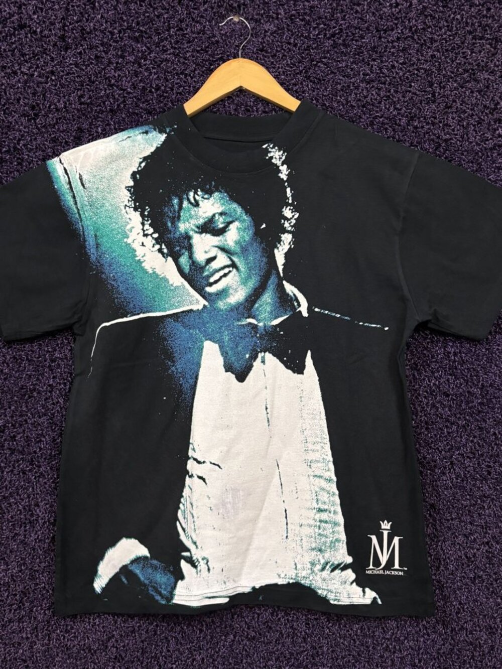 Michael Jackson Billy Jean Performance Poster Pop T-Shirt S